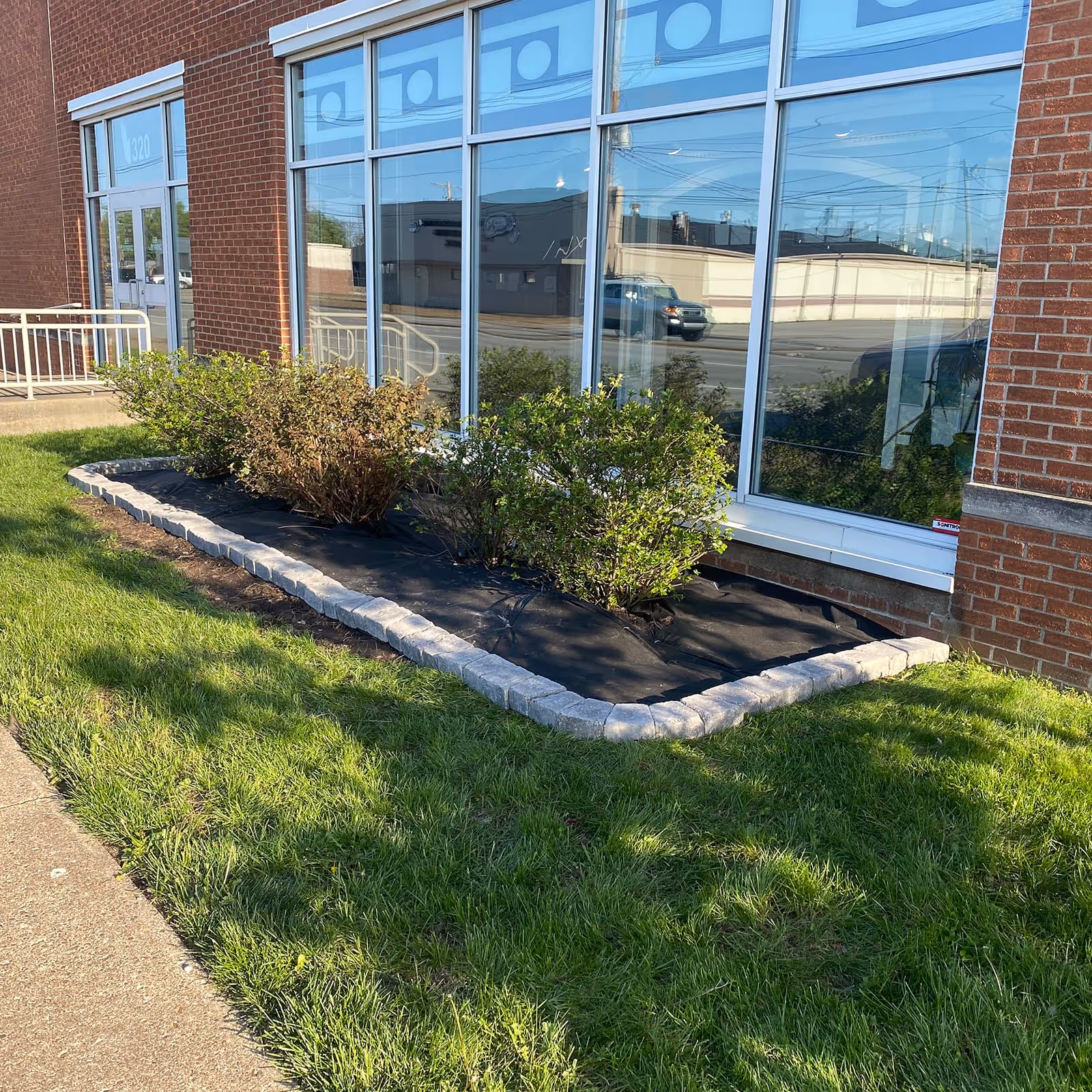 Professional commercial landscaping by Midwestern Outdoor Services in Southern Indiana
