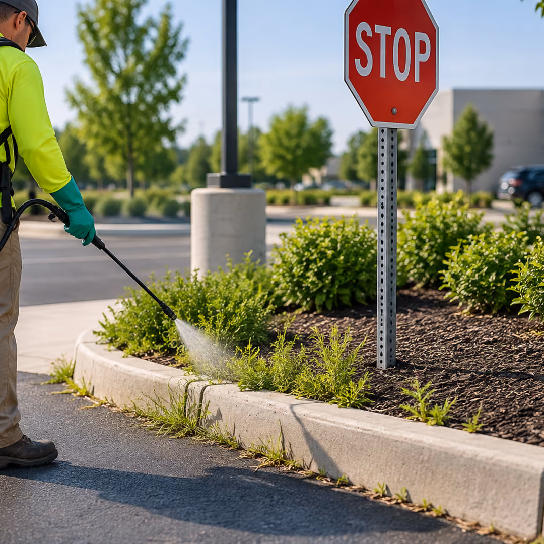 Professional weed control services near me in Southern Indiana