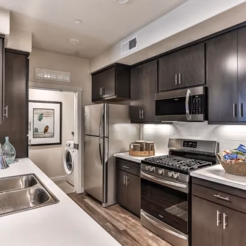 Kitchen with appliances 