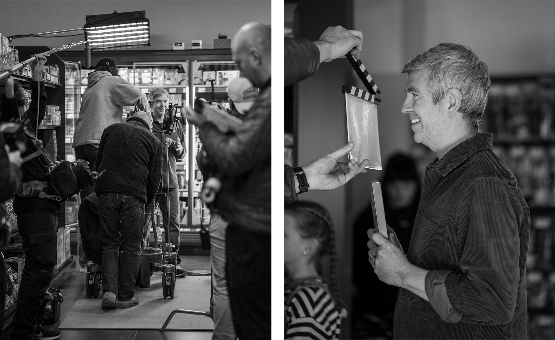 Brennans campaign, BTS shot of main actor during filming of ad, TVC / VOD / Social 
