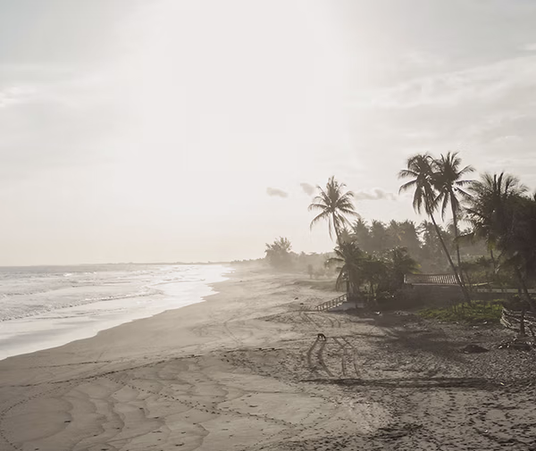 Playa frente al proyecto Sihuamar.