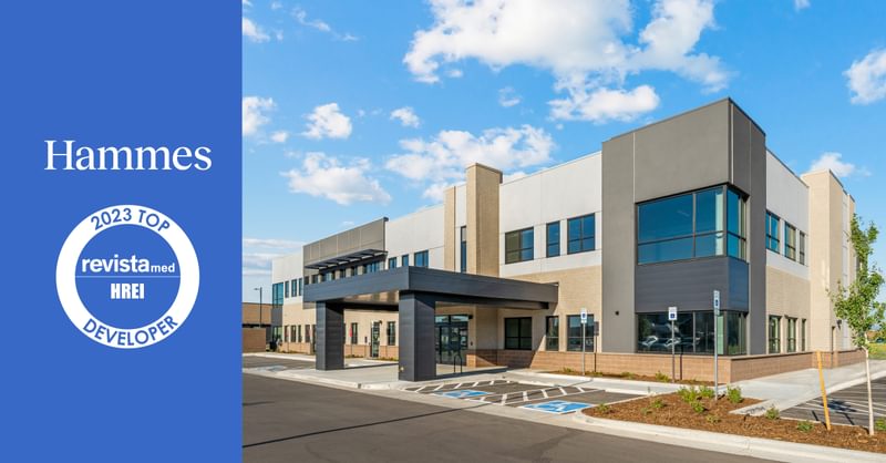 Hammes Ranked as Top Developer in 2023 Outpatient Healthcare Real Estate Development Report — Hammes Healthcare news