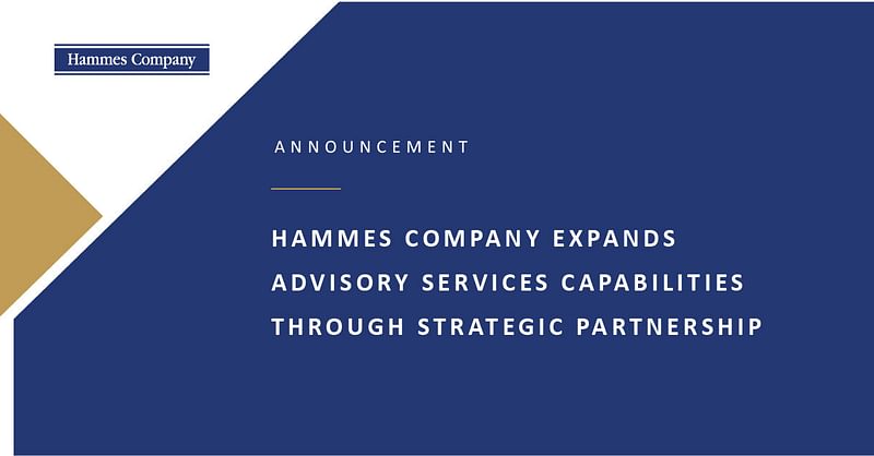 Hammes Company expands Advisory Services capabilities through strategic partnership with DCCS Consulting — Hammes Healthcare news