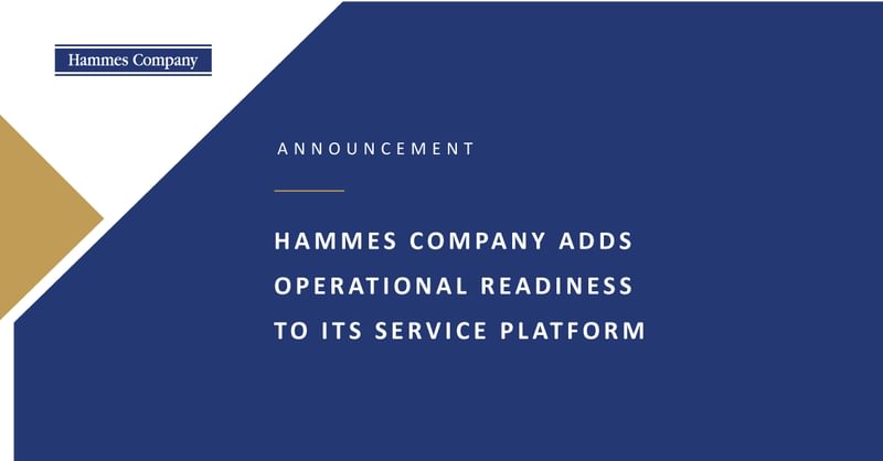 Hammes Company adds Operational Readiness to its service platform — Hammes Healthcare news