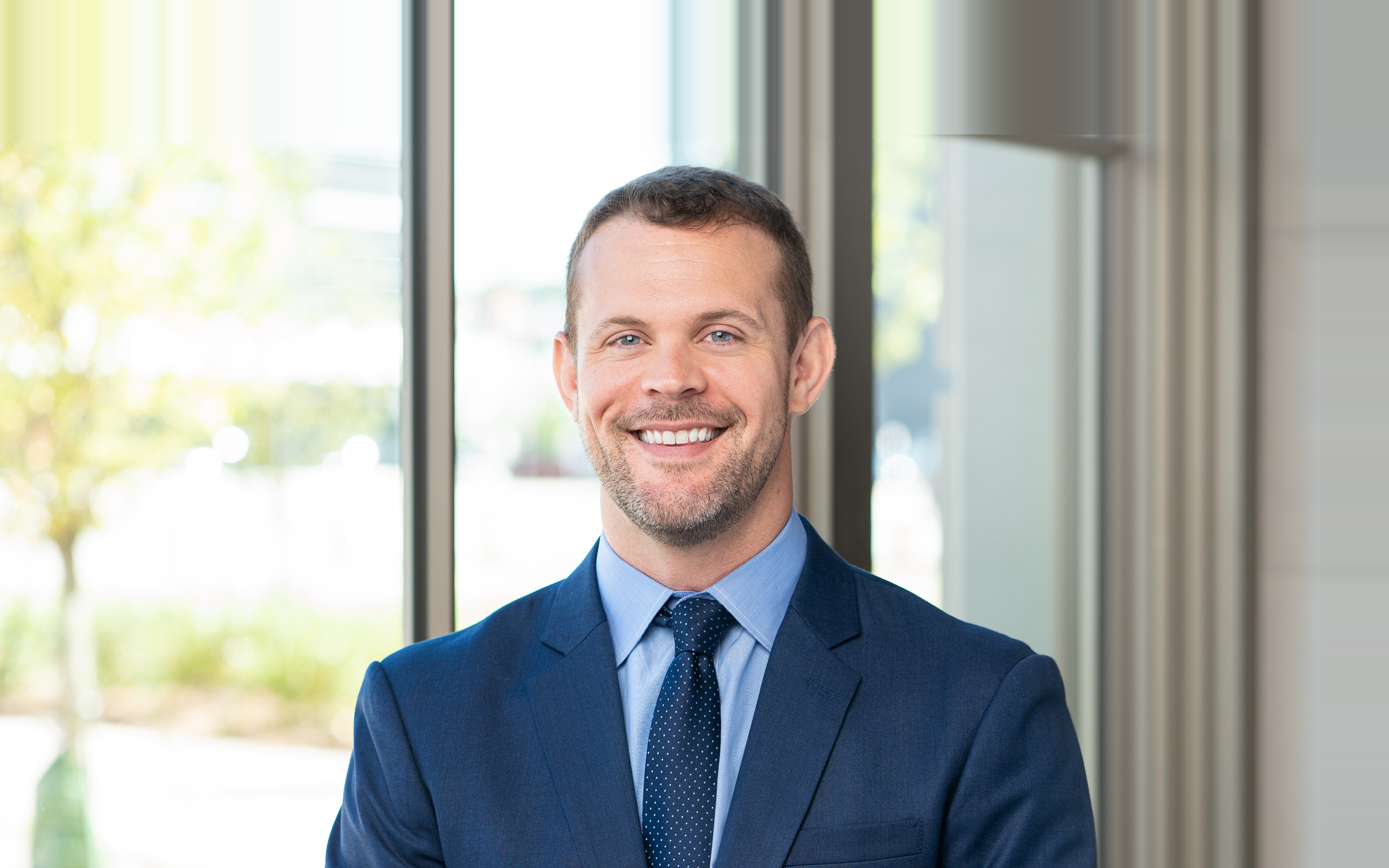 Justin Shea headshot, Hammes Partners