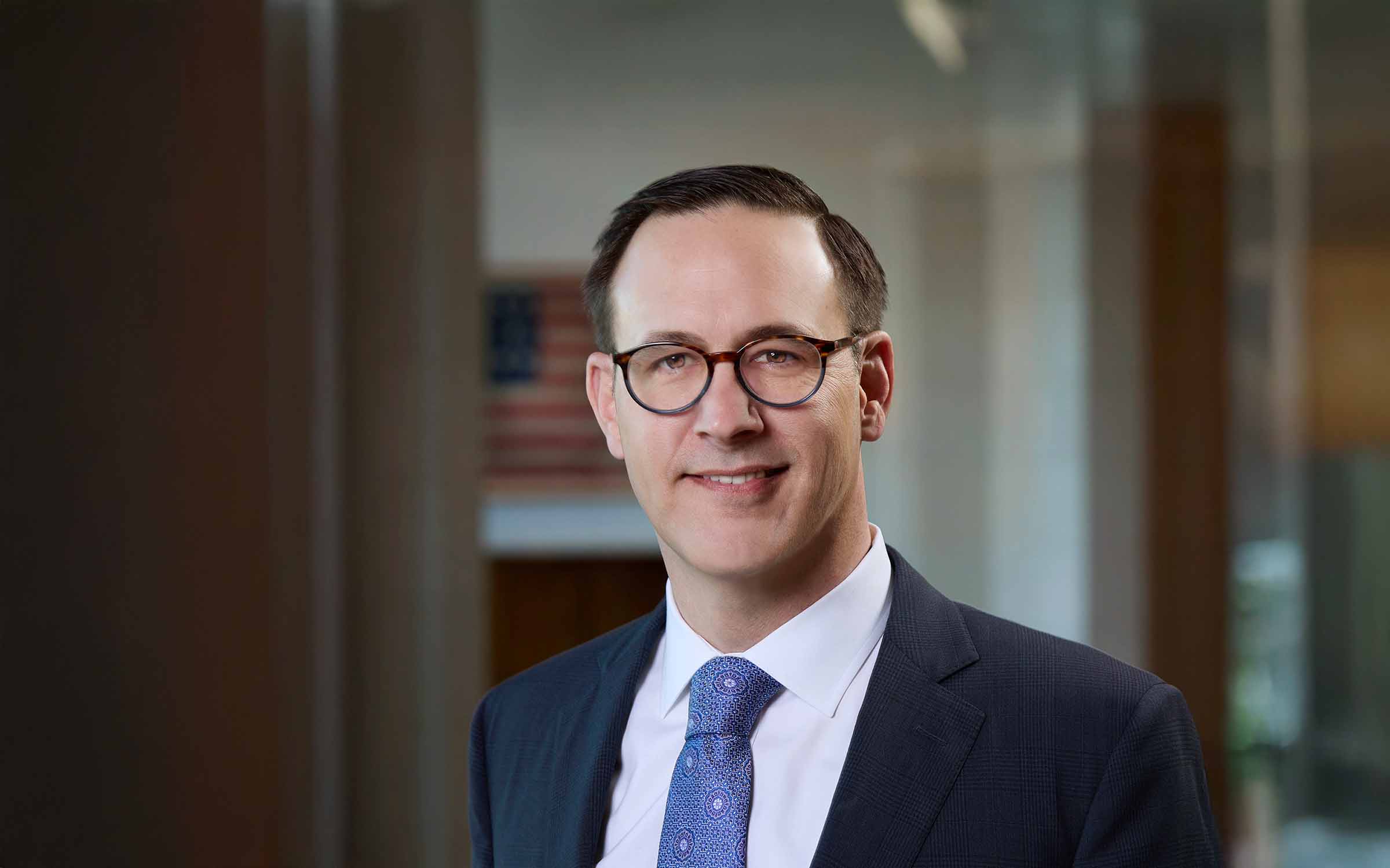 Jake Griswold headshot, Hammes Partners