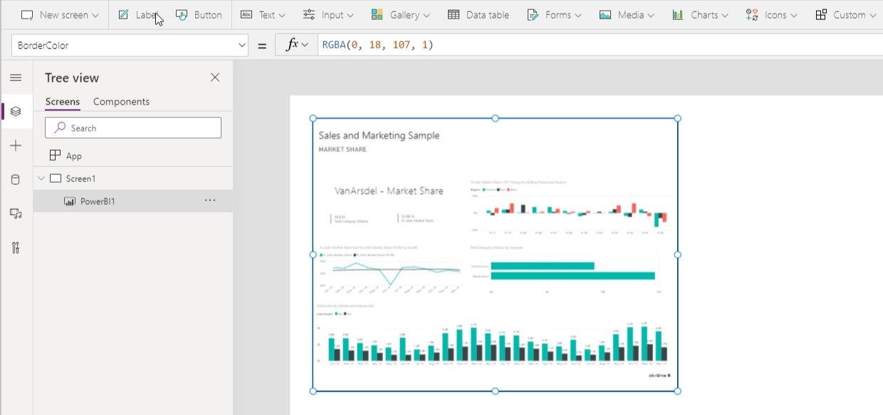 Power Apps with Power BI
