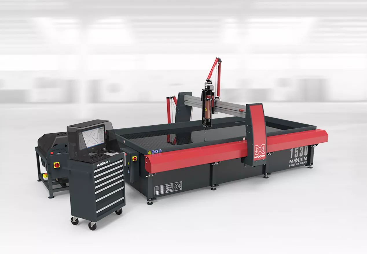 MAXIEM 1530 JetMachining waterjet cutting center