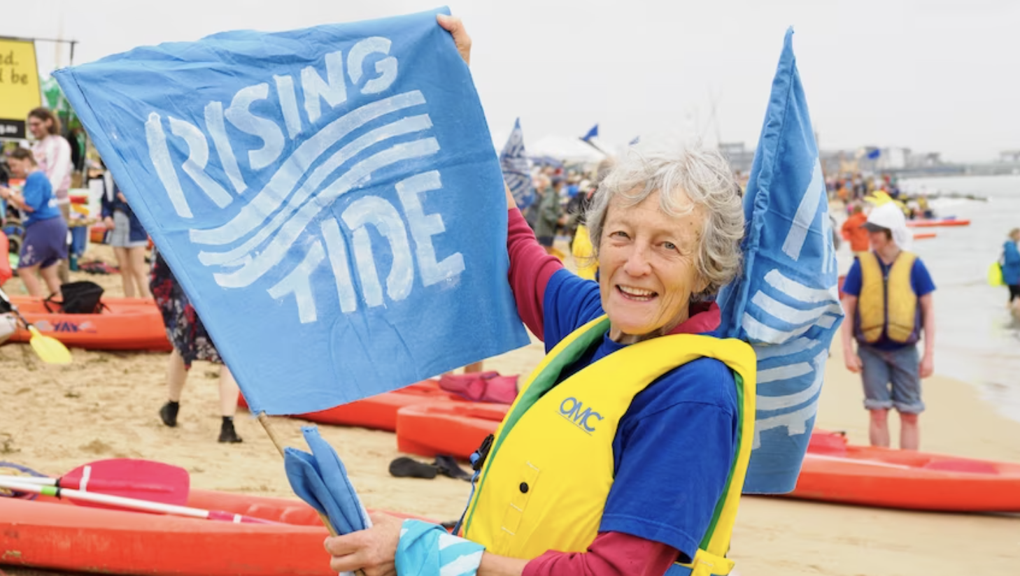 Climate Defenders Australia represents people arrested at Rising Tide protest.
