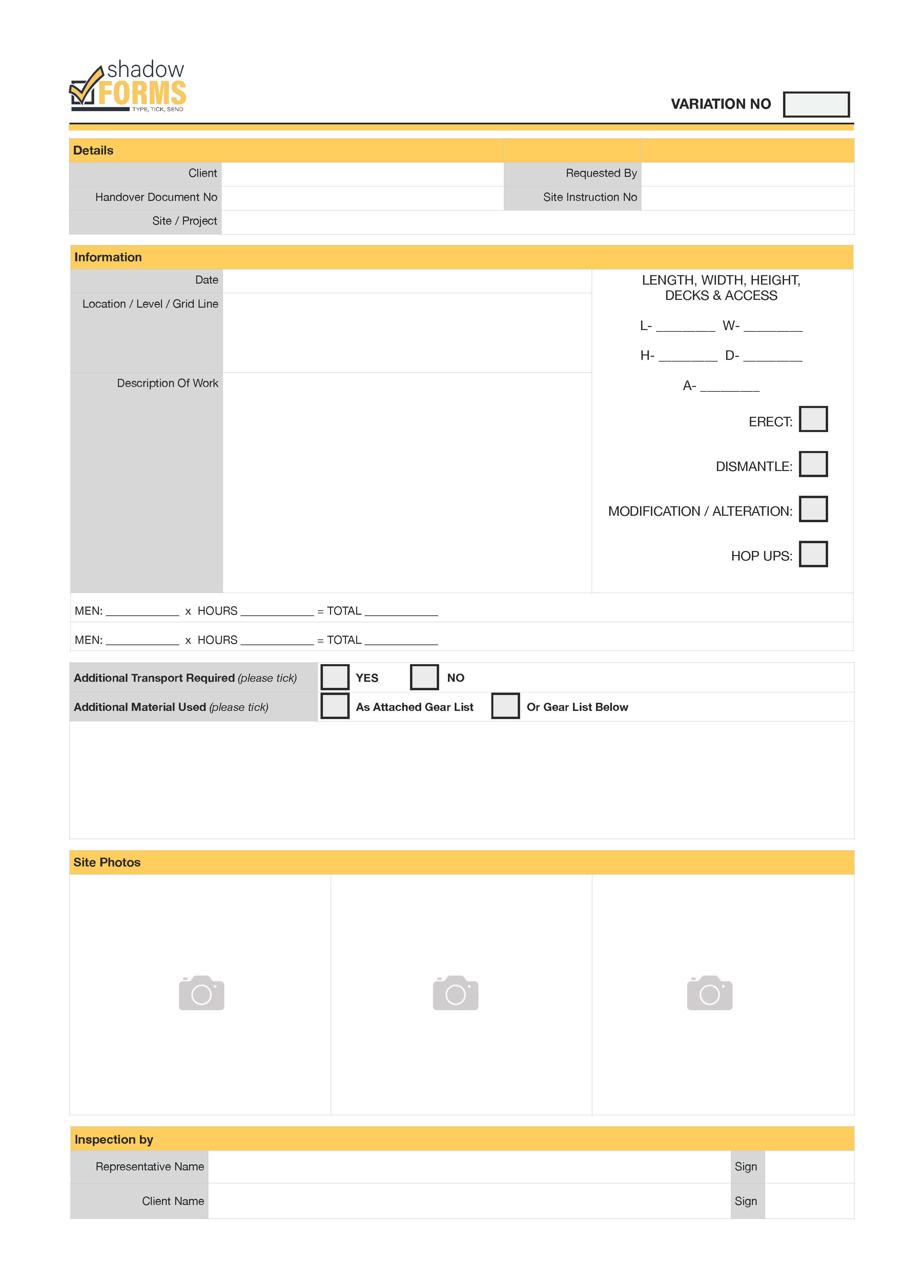Labour Docket Template