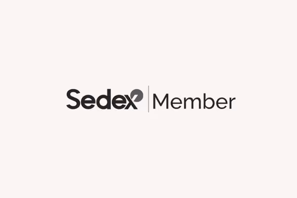 Sedex Member logo in black text on a light background.