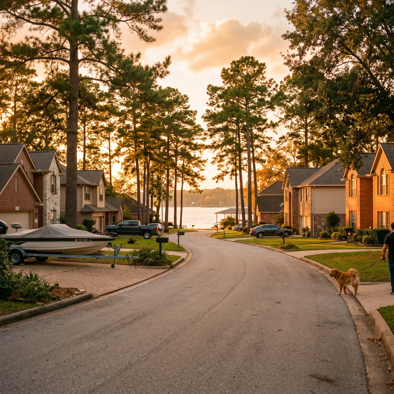 Lakeside Conroe, TX neighborhood served by Scoop Snoop dog waste removal