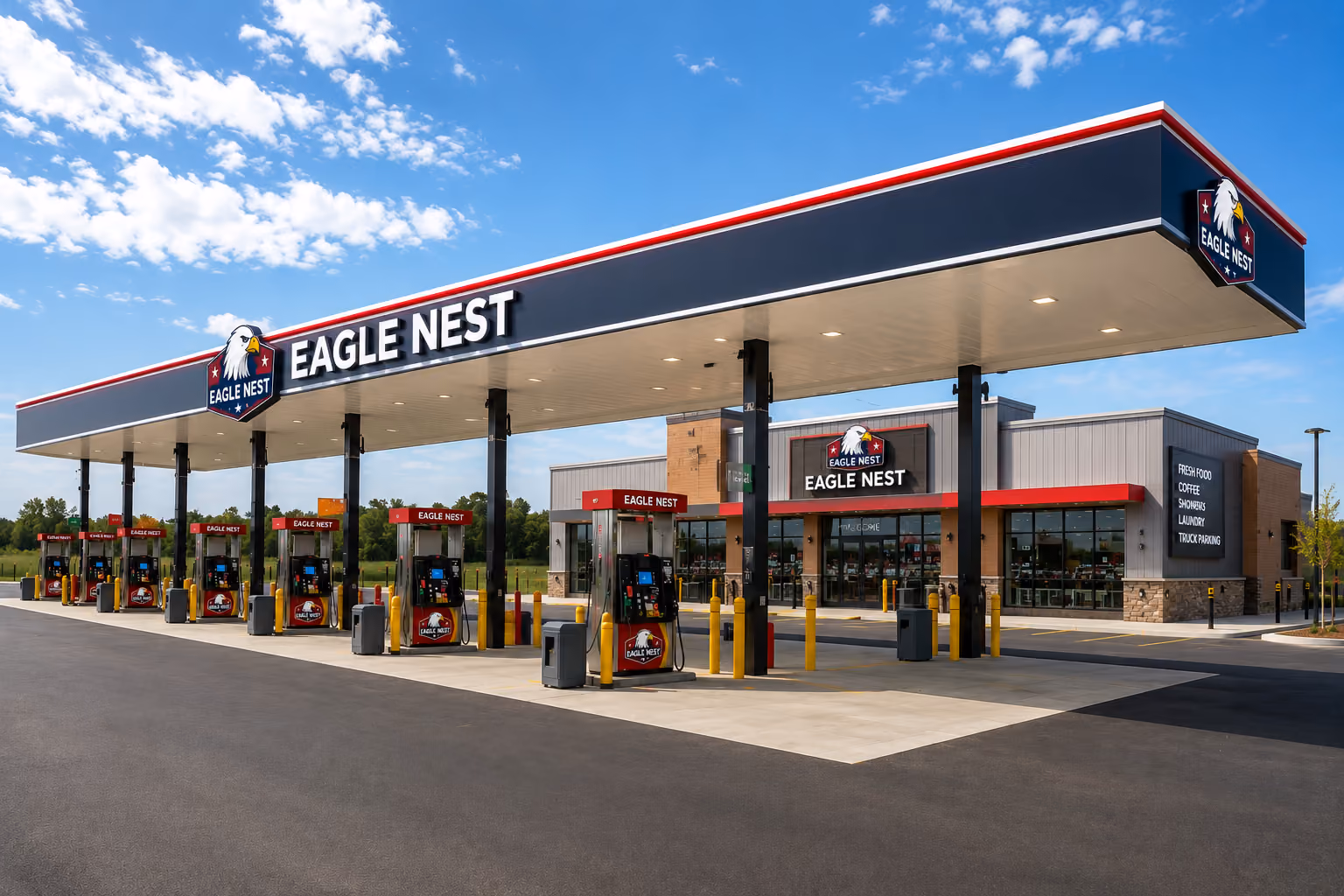 eagle nest gas station