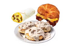 wrapd and crosants