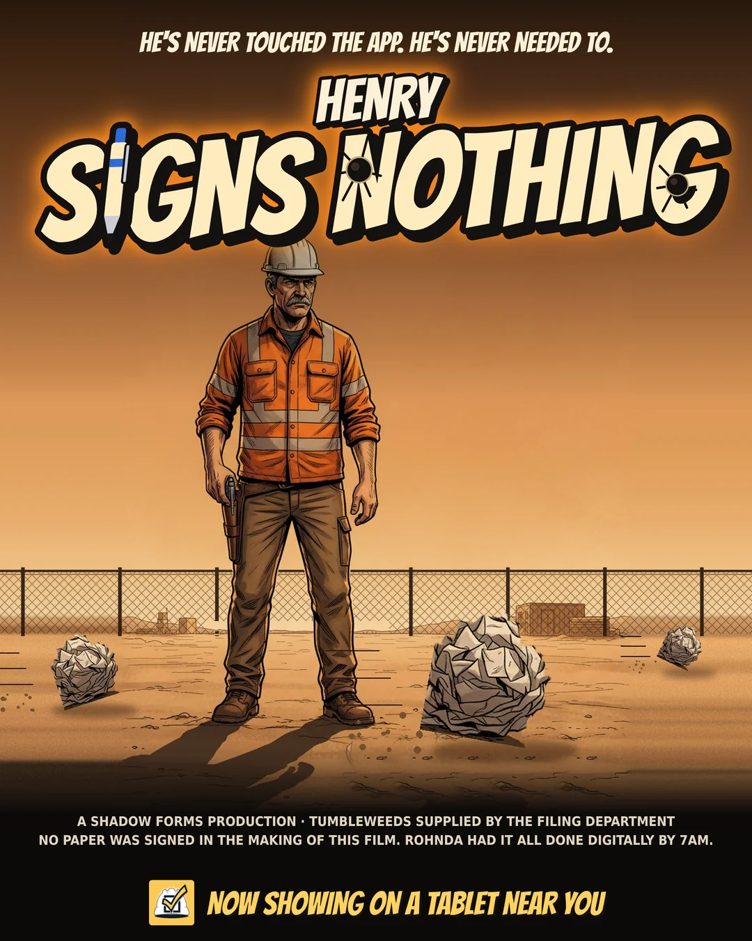 Henry Signs Nothing