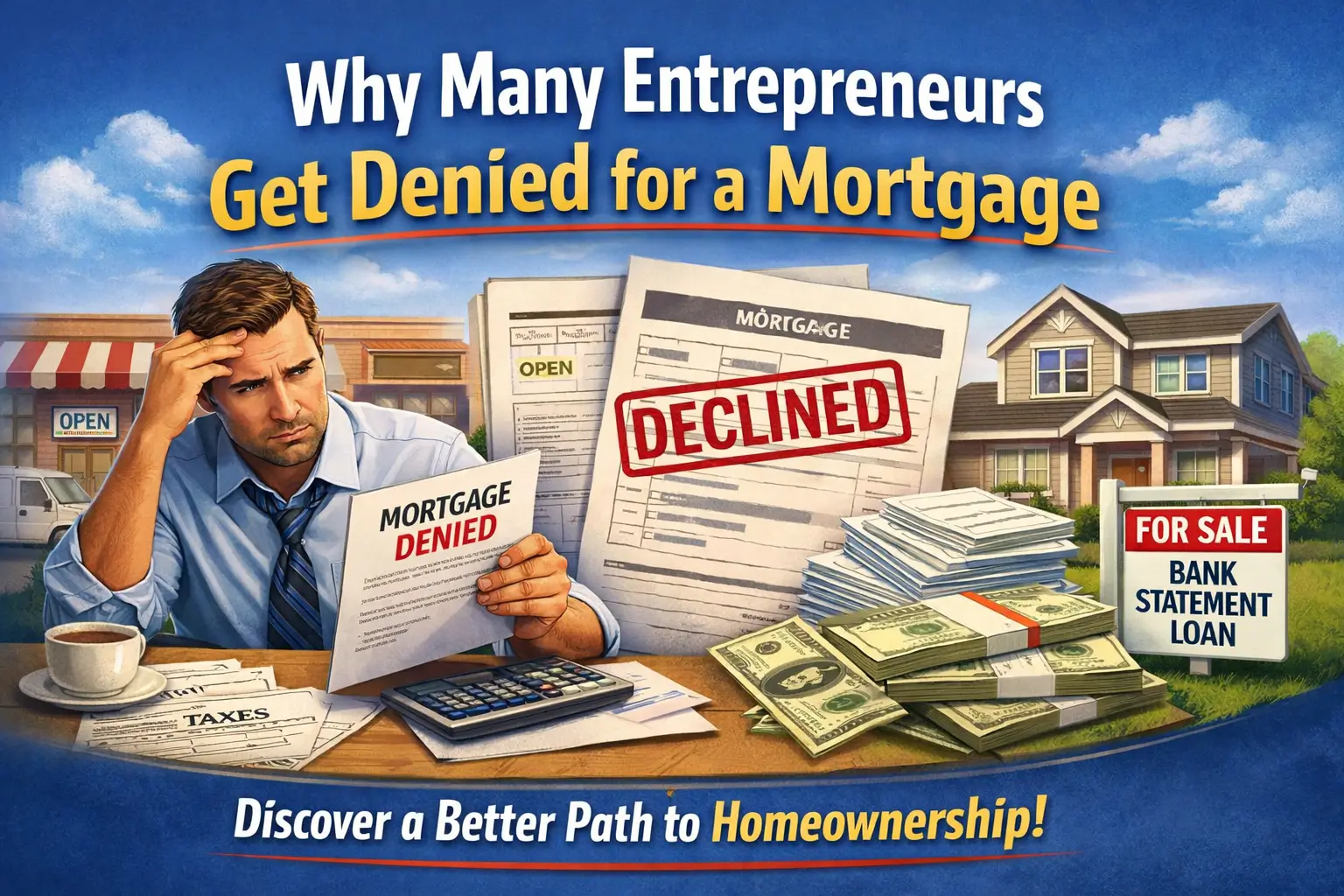 UHome Mortgage Background Image