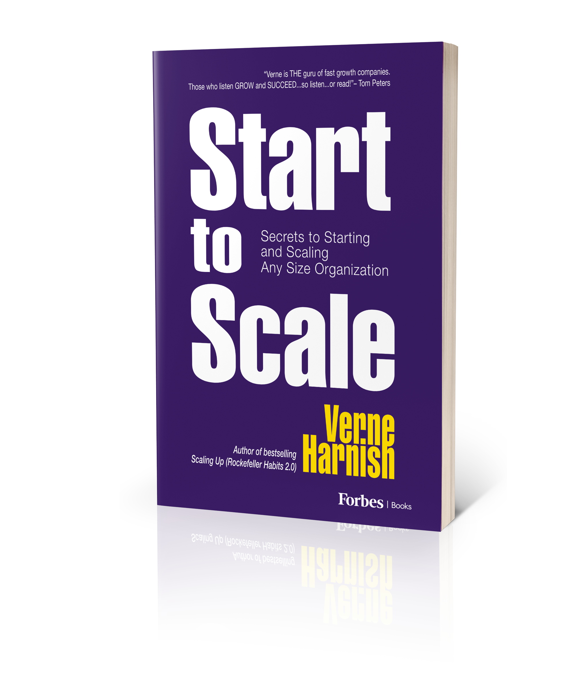 Start to Scale by Verne Harnish — standing paperback