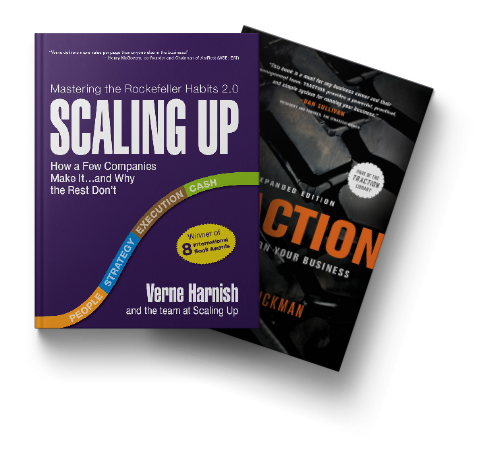 Scaling Up and Traction Book Covers