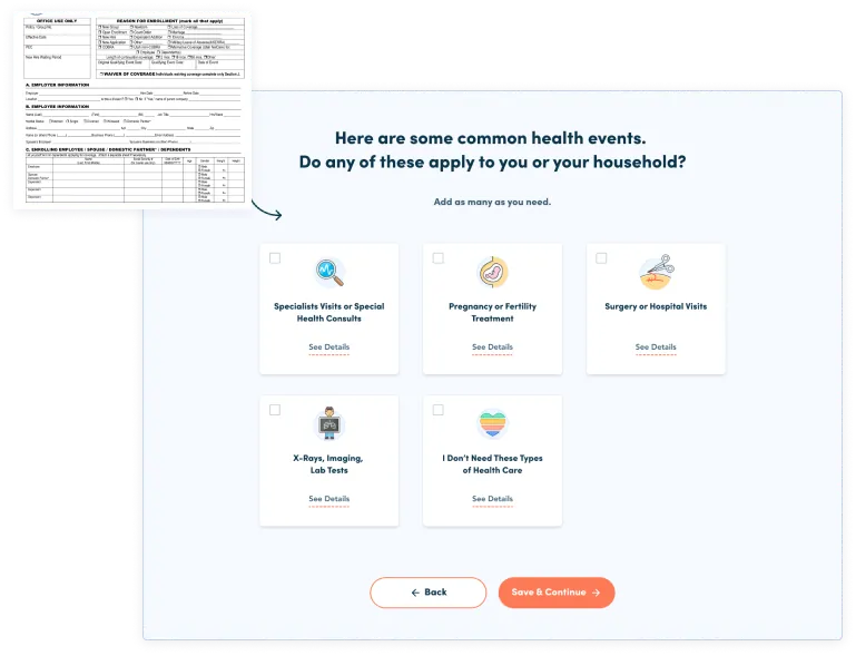 InsurTech UX Insights - Breaking Up Complex Insurance Forms, figure 10