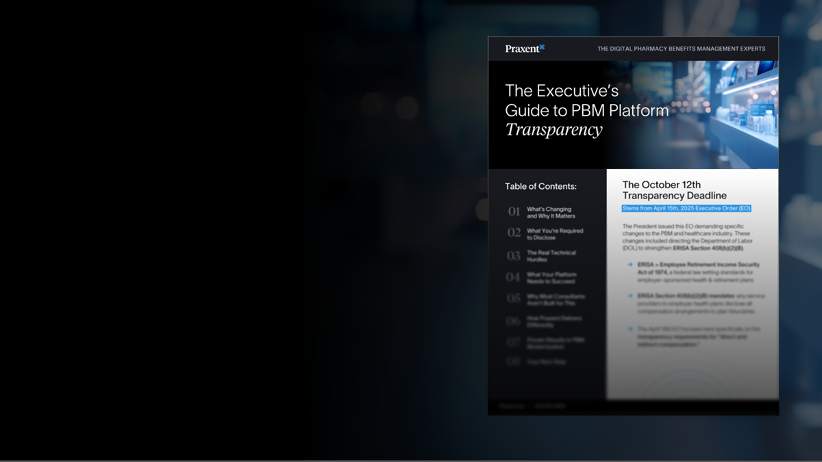 The Executive's Guide to PBM Platform Transparency