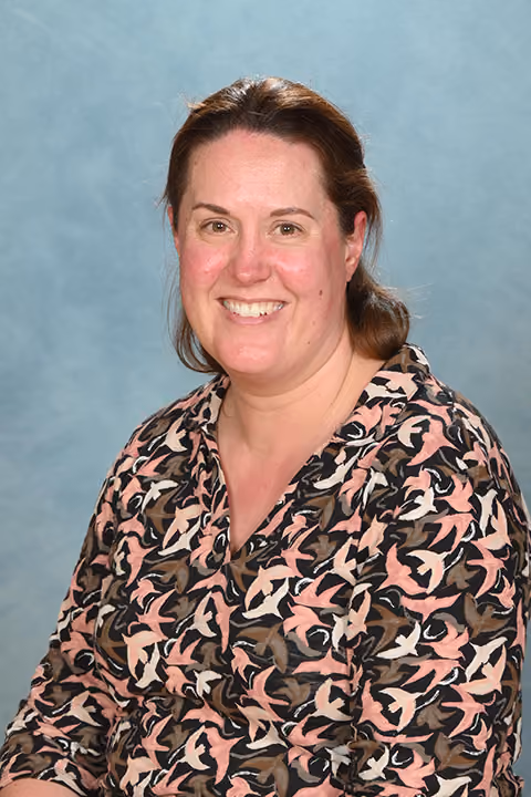 Headshot of Miss C Allen, Teacher.