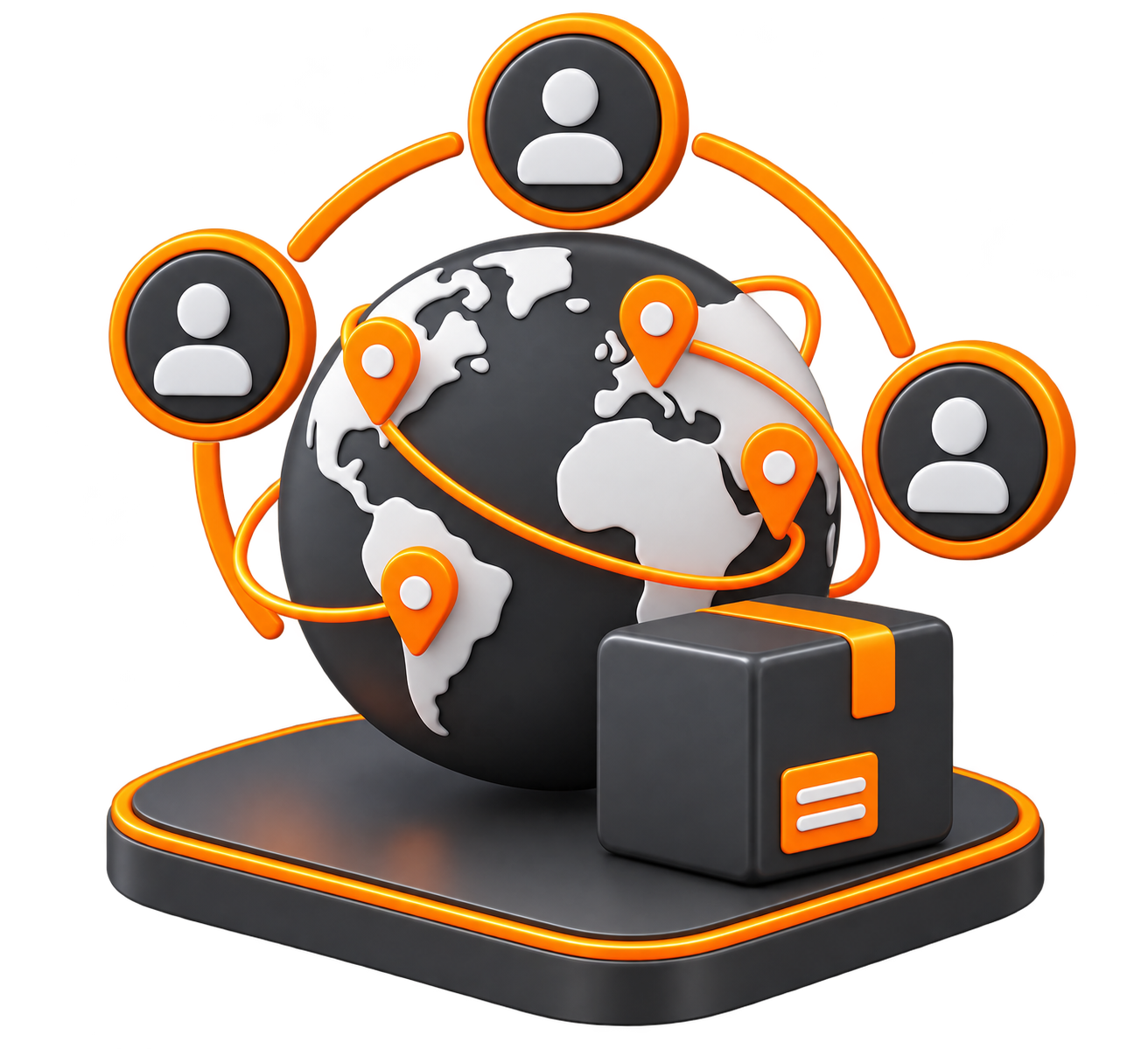 Global Delivery Model icon