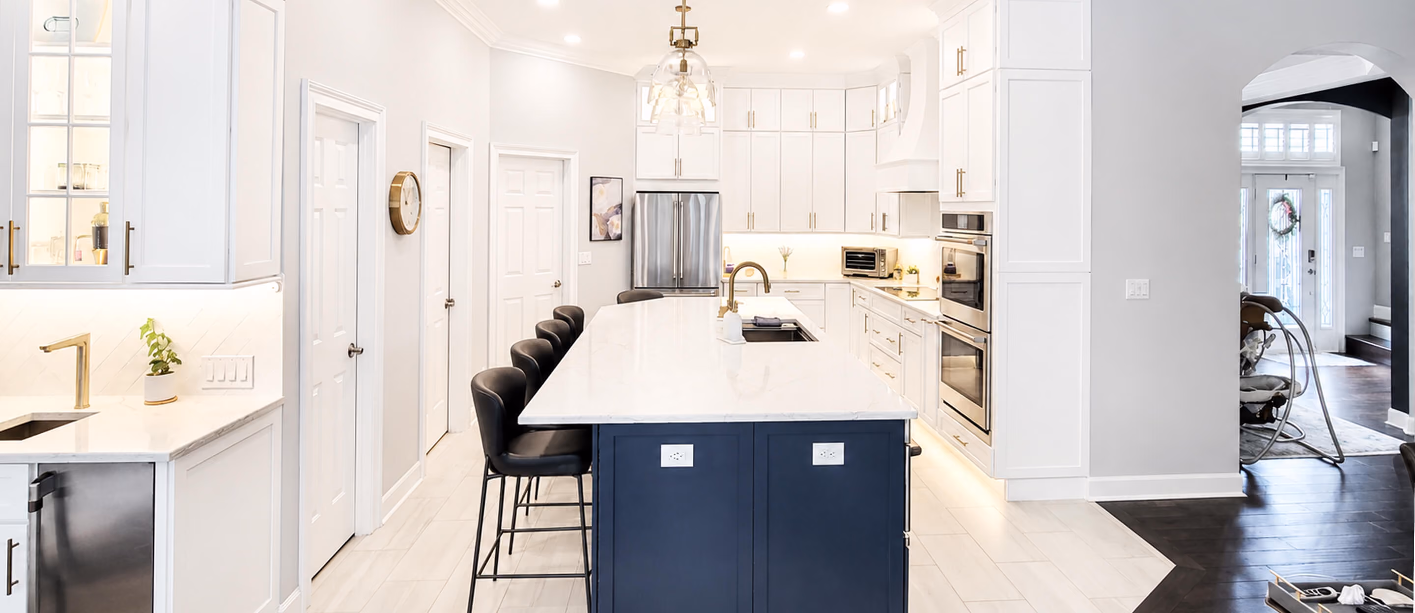 Custom kitchen remodel by Corbella