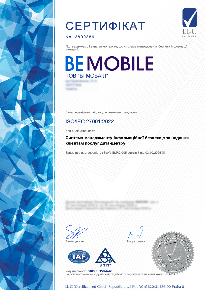 ISO/IEC 27001