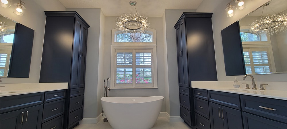 Storage options for bathrooms, kitchens, and closets 