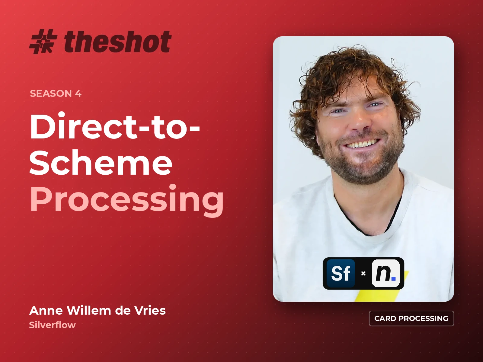 Anne Willem de Vries on direct-to-scheme processing, #TheShot Season 4