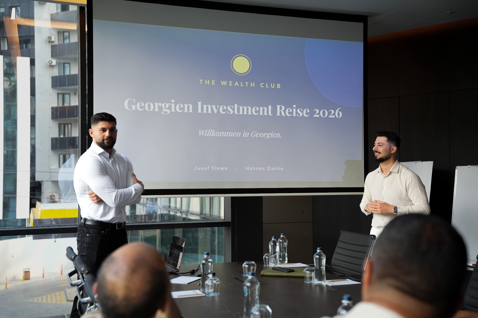 Präsentation vor Ort