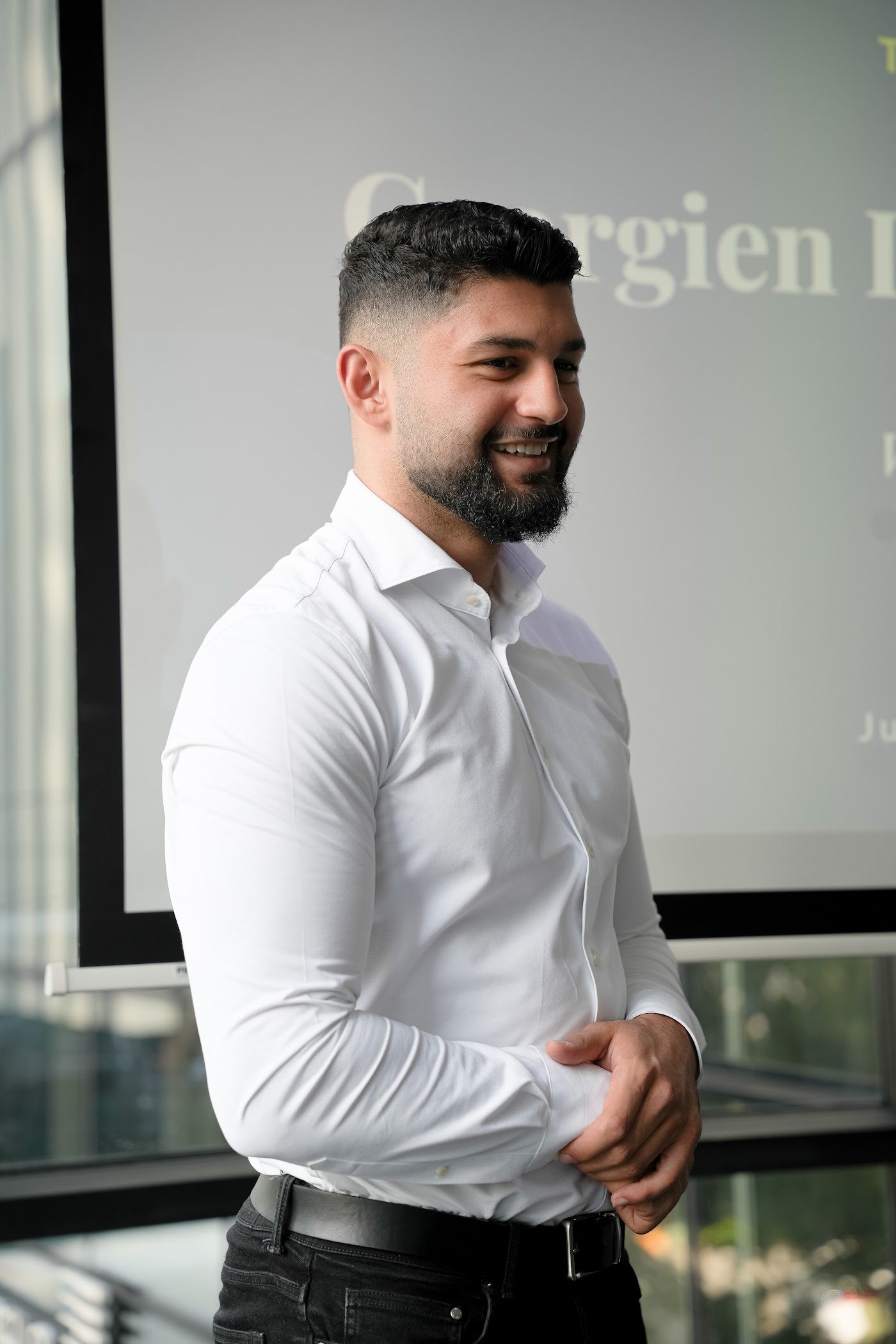 Gespräch am Rande der Investmentreise