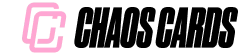 Logo with stylized pink letter C and reversed C overlapping.