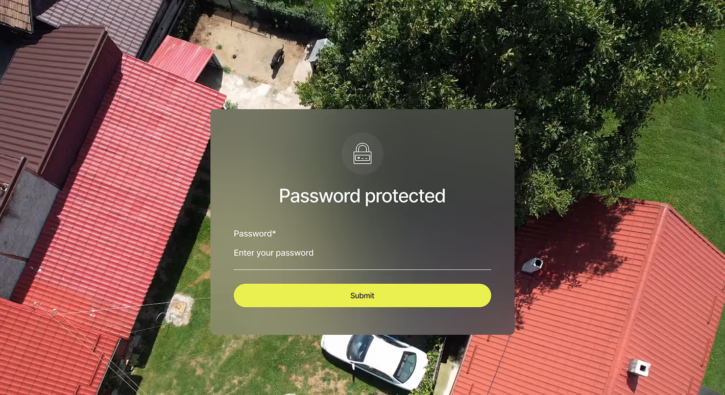password protected