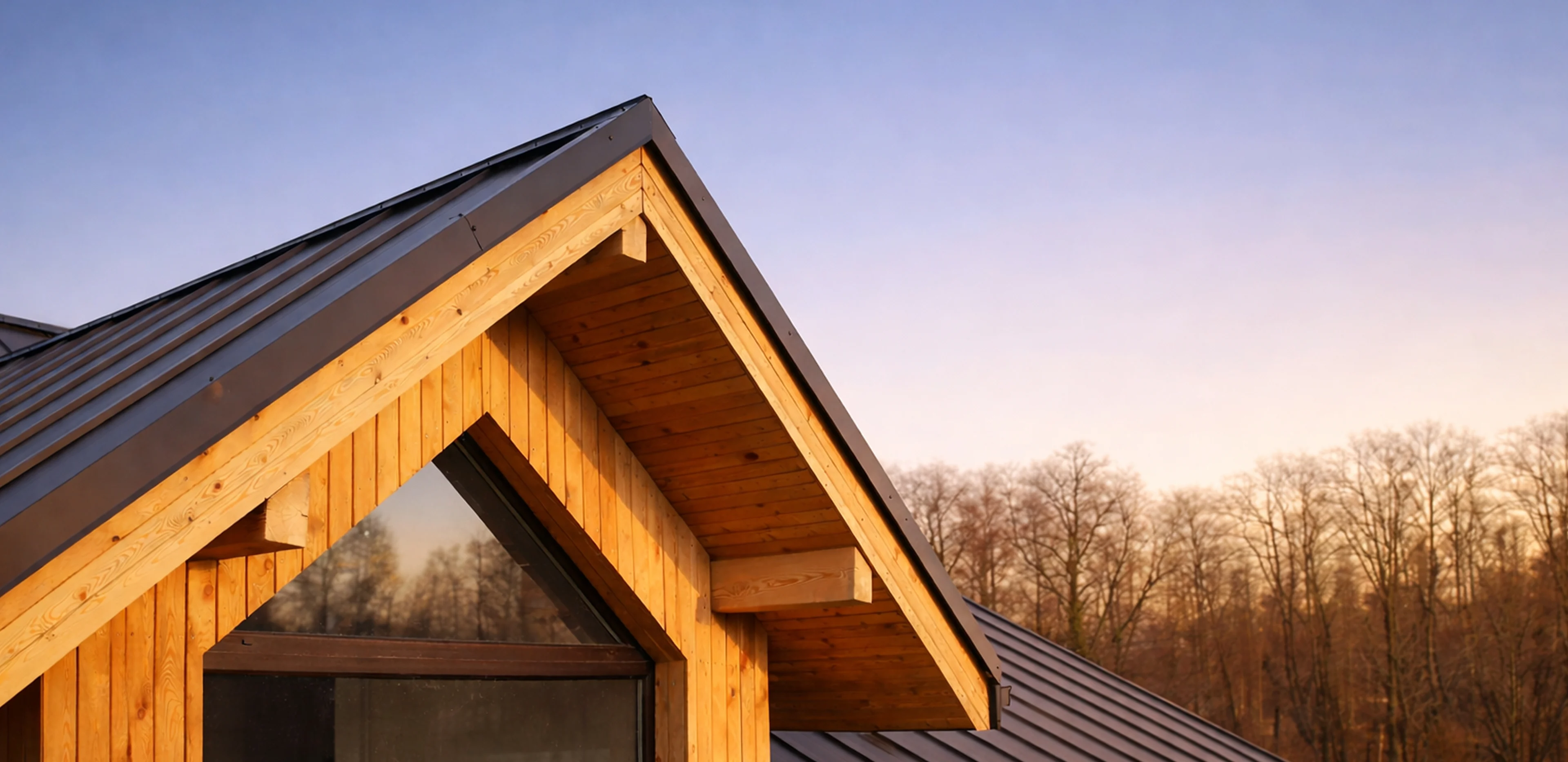 Professional roof installation