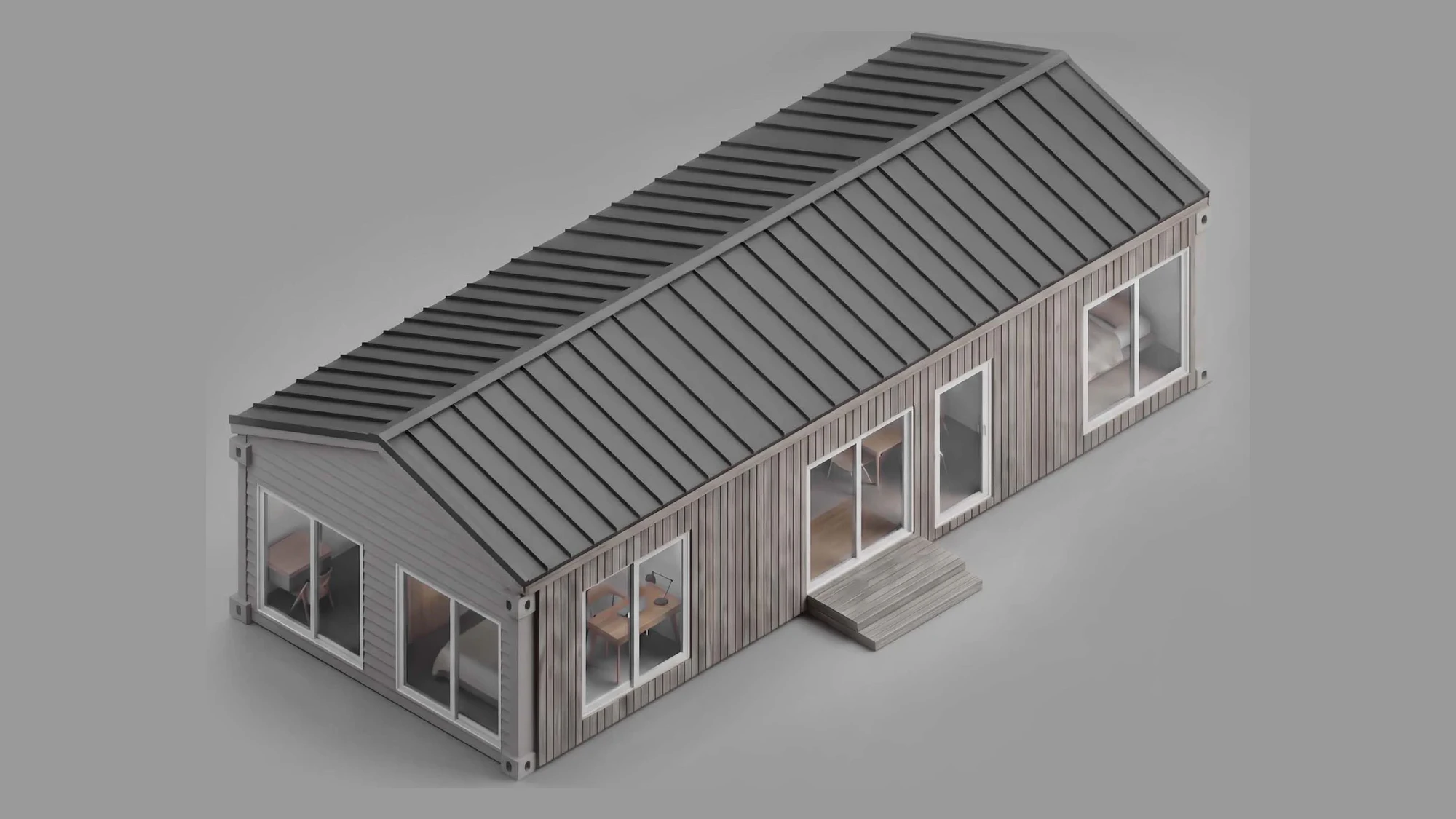 Lumara Signature 640 two-bedroom container ADU