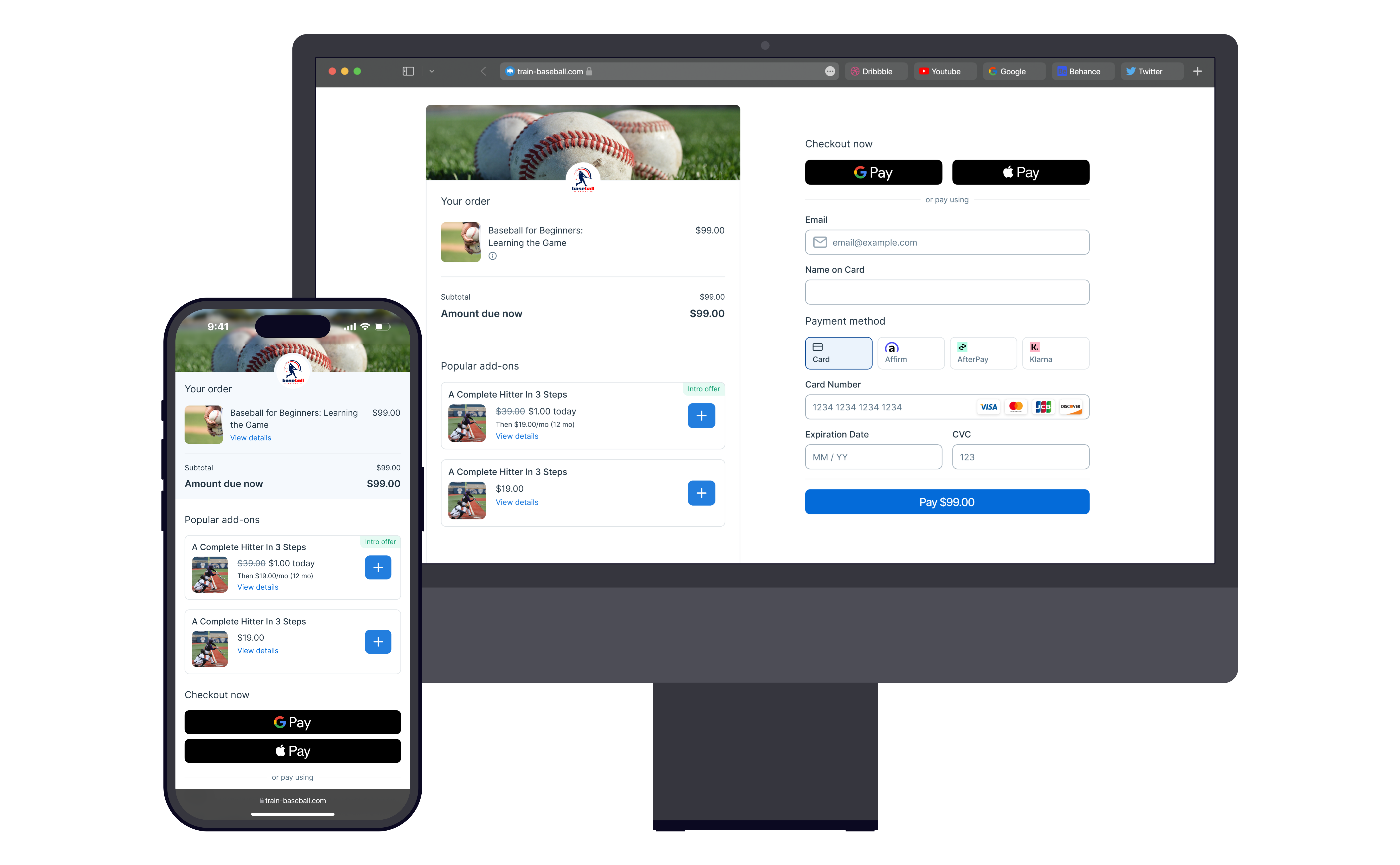 SamCart Express Checkout