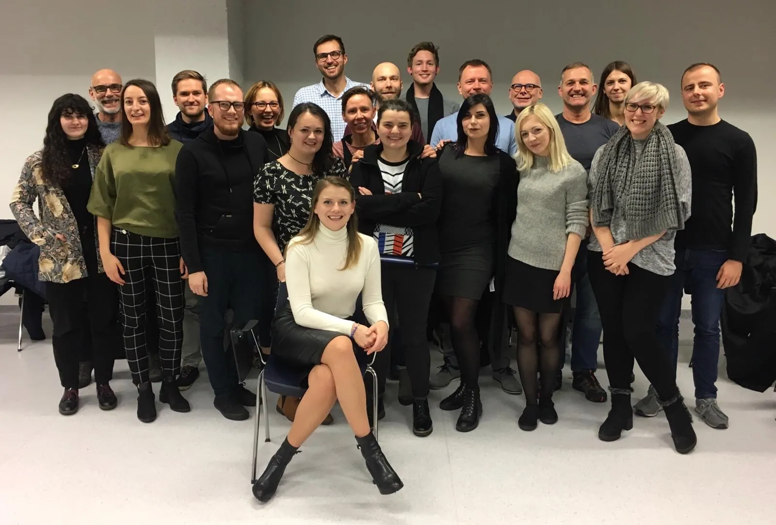 Participants and faculty at the first EuroSex workshop in Warsaw, 2018
