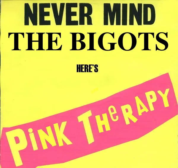 T-shirt designed for Pink Therapy's 20th anniversary party