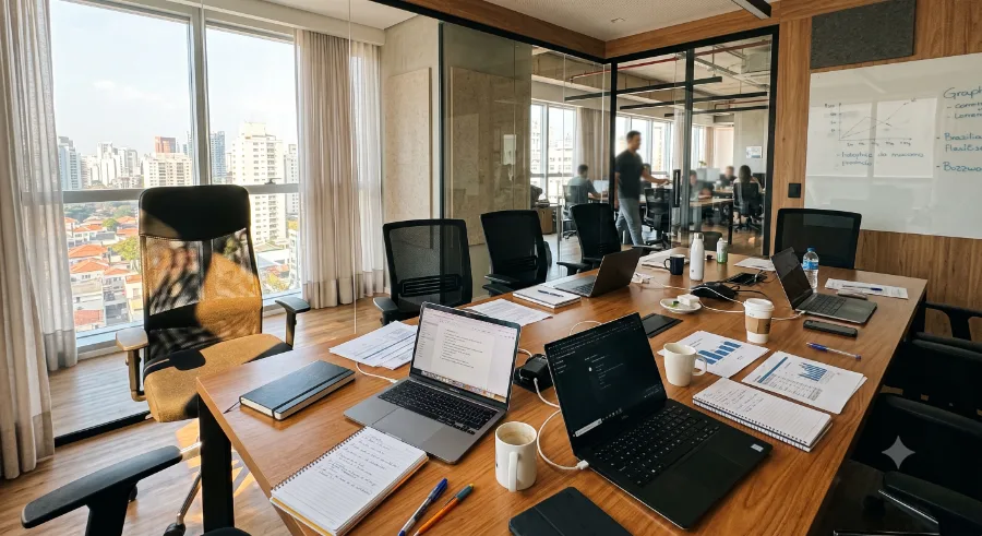 CFO, IA e a mesa de decisão