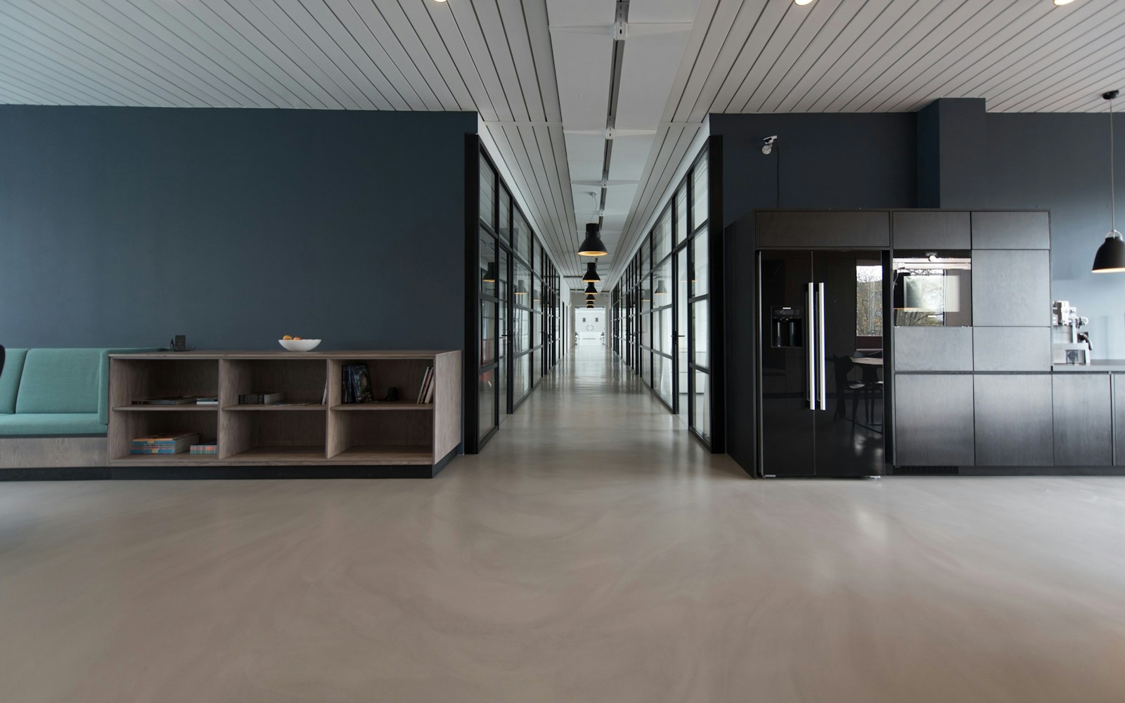 Modern office desk workspace