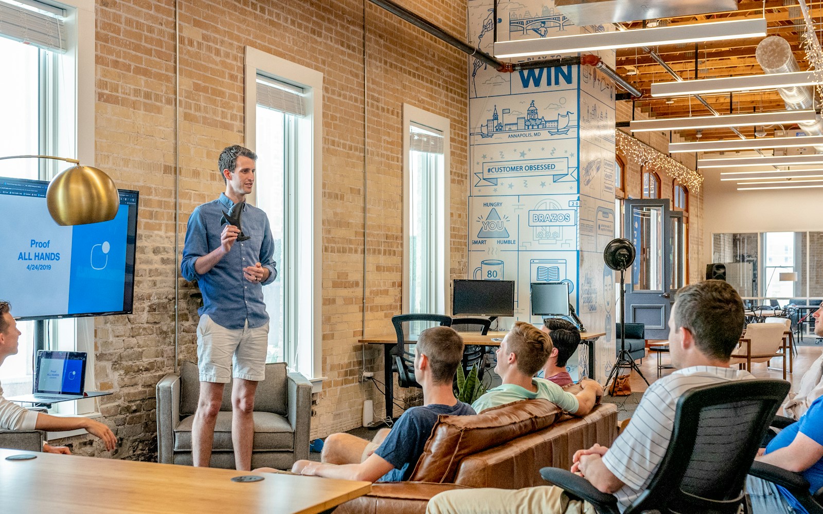 Team meeting discussion