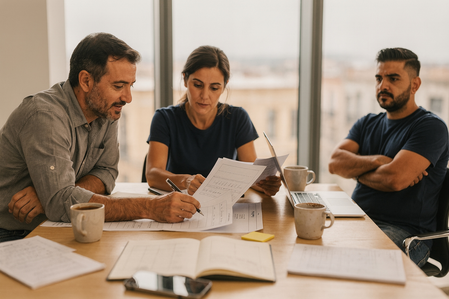 Trabajo de consultoría con la dirección