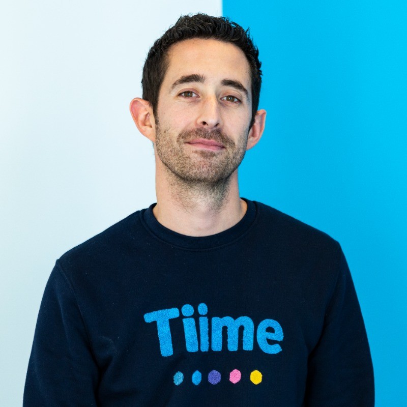 Maxime Digue, cofondateur de Tiime