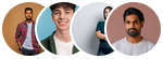 GPA customer reviewer portraits
