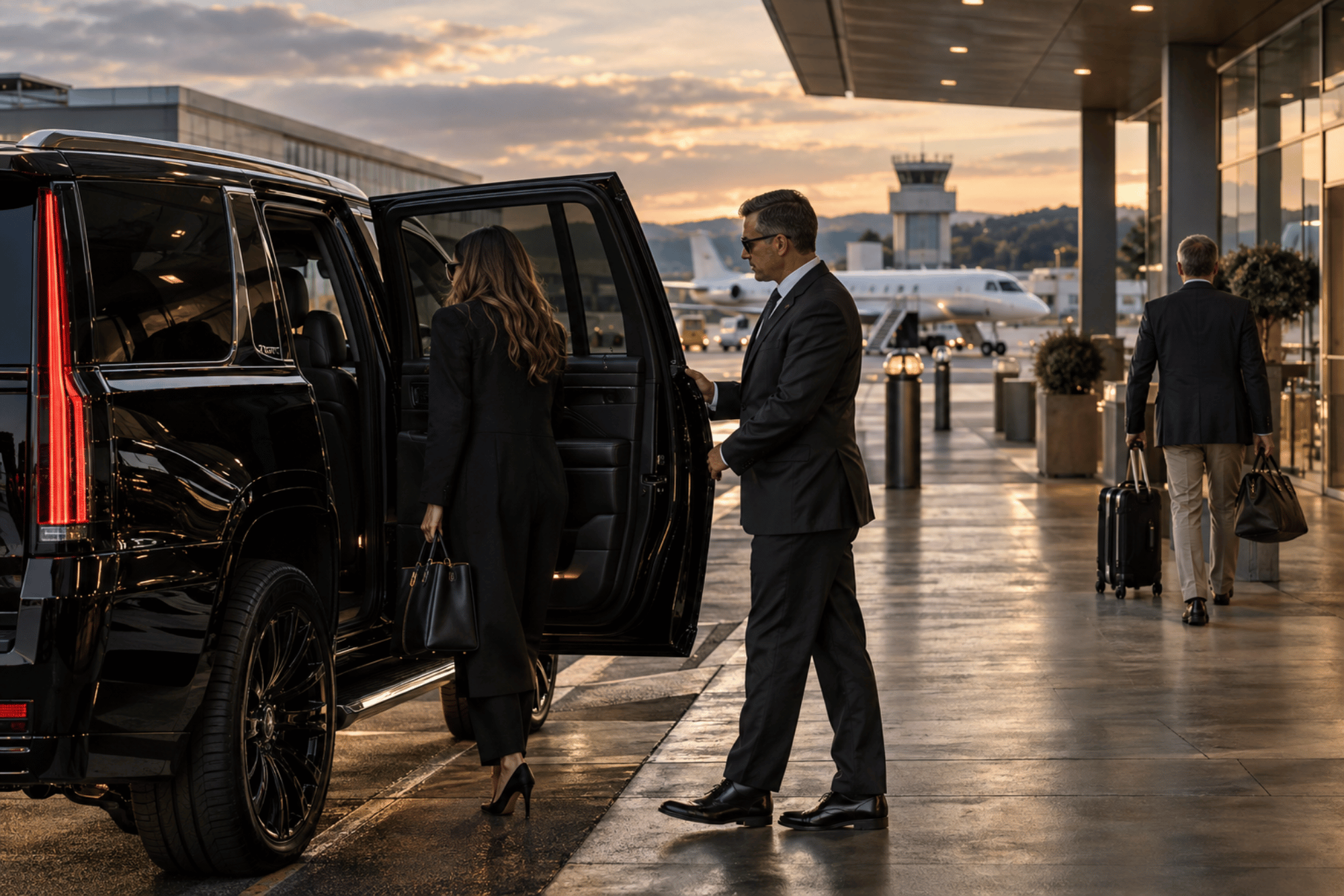 picking up our executive