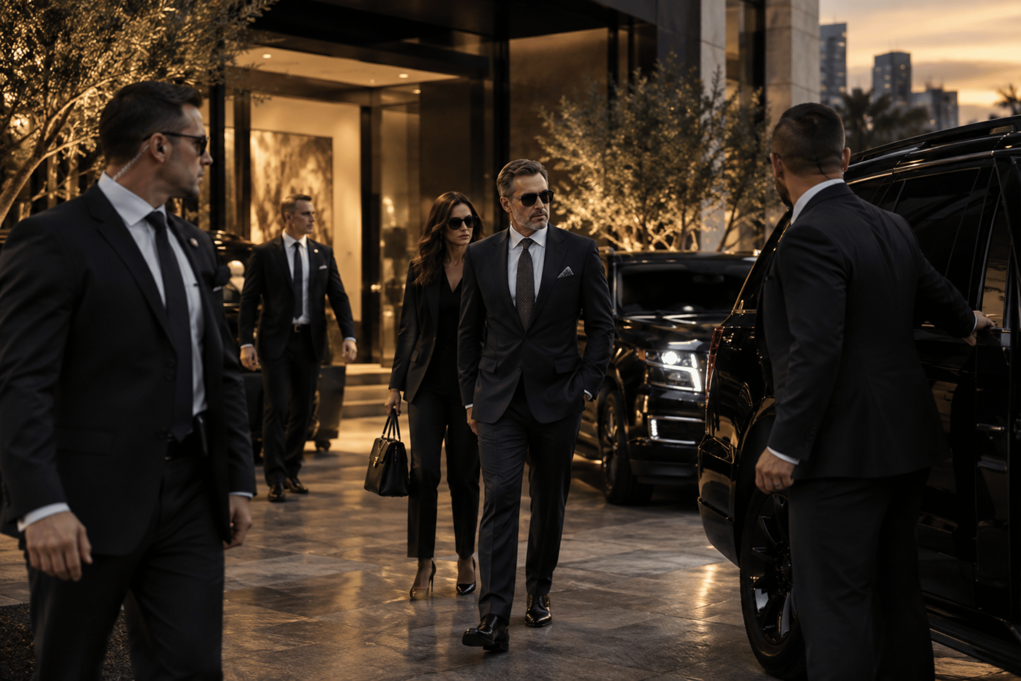 doing private security for our executives