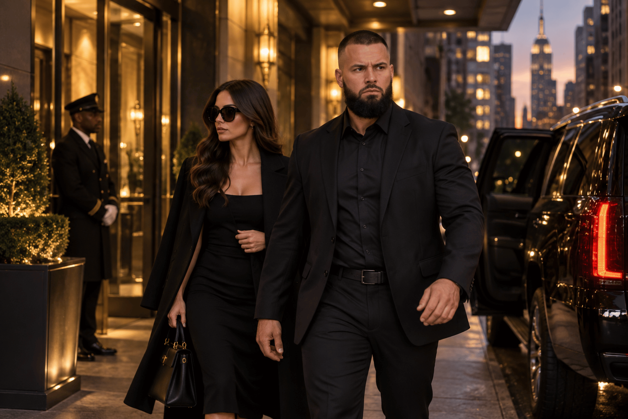 single person bodyguard for highend client