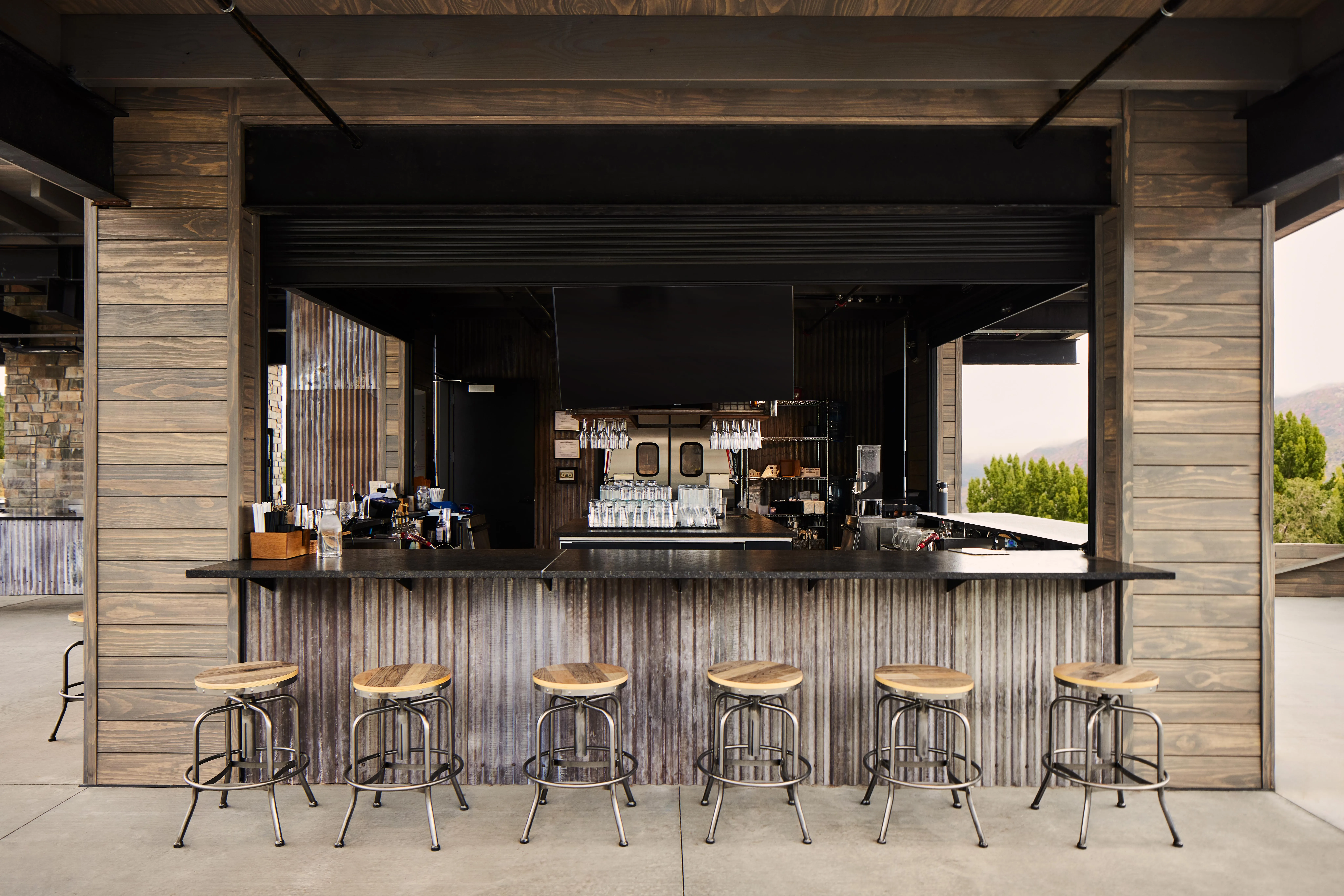 Homestead Grill — exterior approach