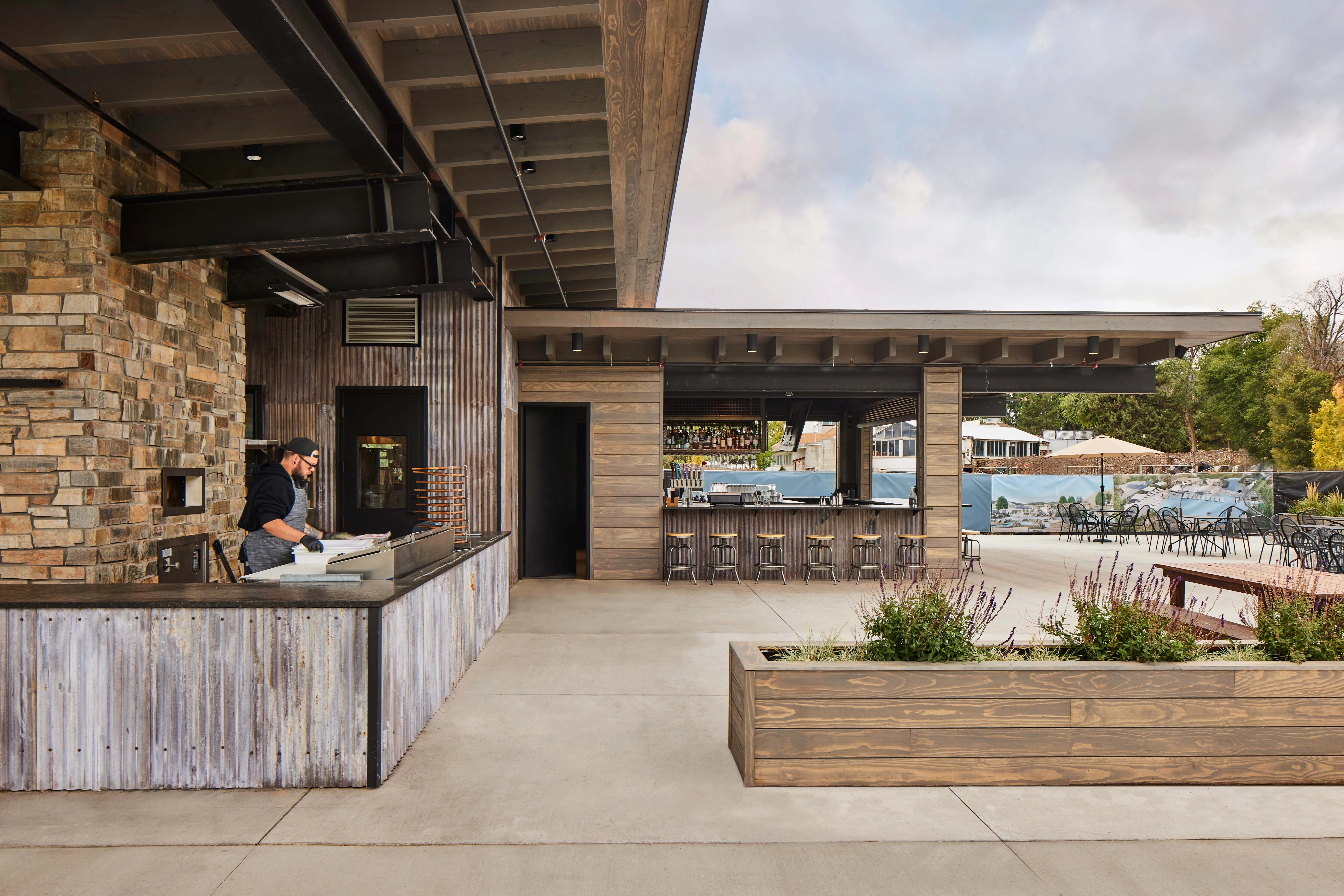 Homestead Grill — bar and seating